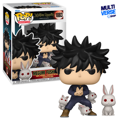 MEGUMI FUSHIGURO WITH RABBITS #1883 : JUJUTSU KAISEN - FUNKO POP! & BUDDY ANIMATION