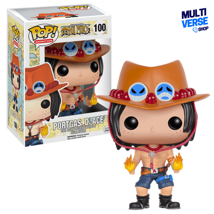 PORTGAS D ACE #100 : ONE PIECE - FUNKO POP! ANIMATION