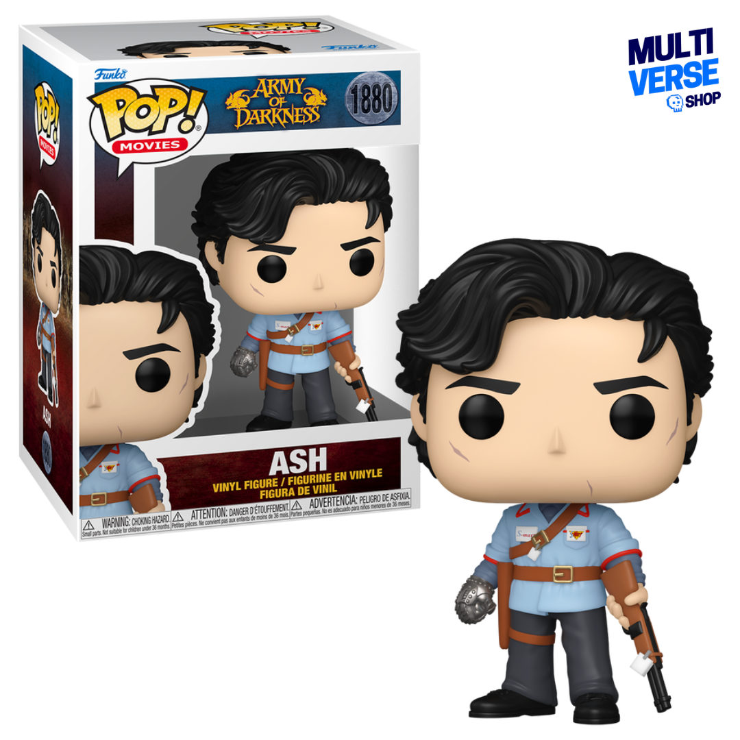 ASH WITH BOOMSTICK : ARMY OF THE DEAD - FUNKO POP! MOVIES