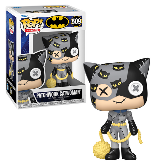 CATWOMAN (PATCHWORK) : BATMAN - FUNKO POP! HEROES