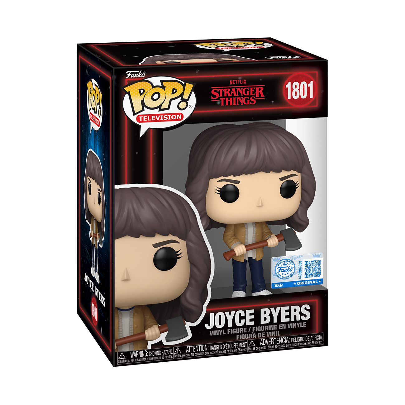 JYCE BYERS #1801 : STRANGER THINGS - FUNKO POP