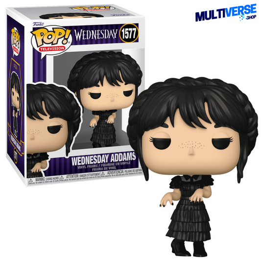 WEDNESDAY ADDAMS (RAVEN DANCE) #1577 : WEDNESDAY - FUNKO POP! TELEVISION
