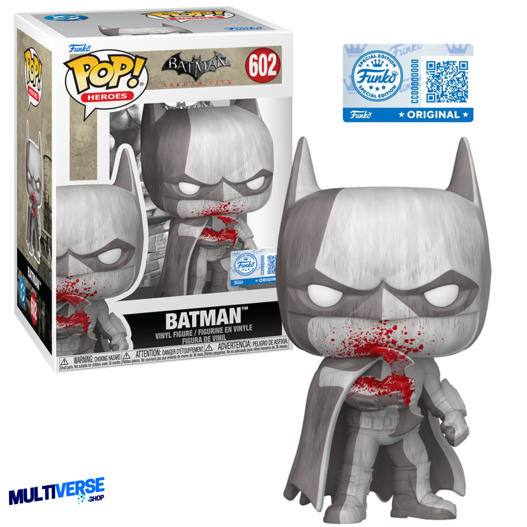 BATMAN (ARKHAM CITY) BLOODY SPECIAL EDITION :BATMAN ARKHAM - FUNKO POP!
