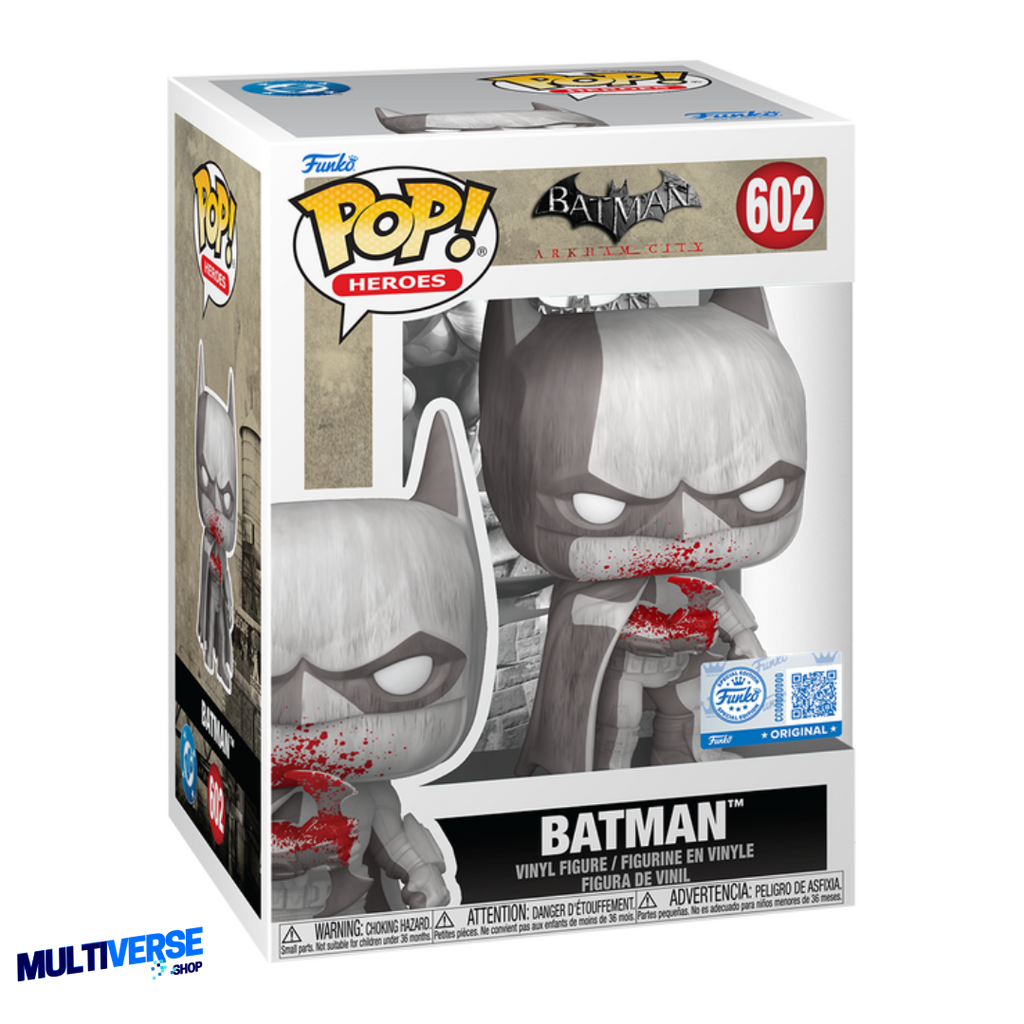 BATMAN (ARKHAM CITY) BLOODY SPECIAL EDITION :BATMAN ARKHAM - FUNKO POP!