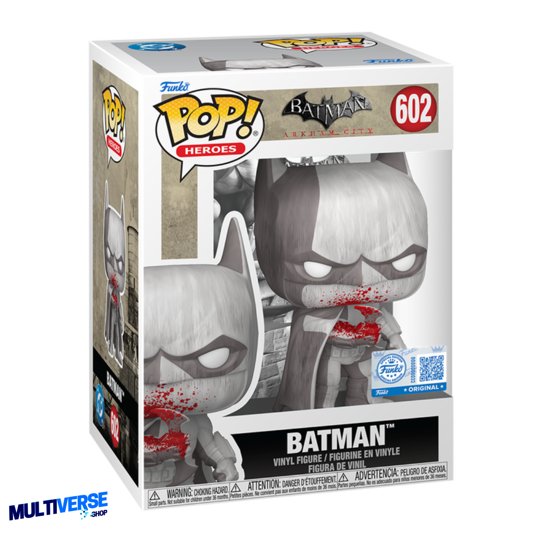 BATMAN (ARKHAM CITY) BLOODY SPECIAL EDITION :BATMAN ARKHAM - FUNKO POP!