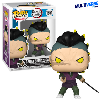 GENYA SHINAZUGAWA (DEMON FORM) #1851 : DEMON SLAYER - FUNKO POP! ANIMATION