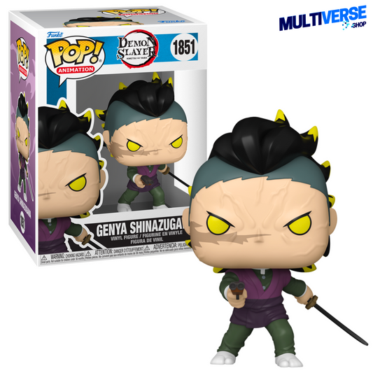 GENYA SHINAZUGAWA (DEMON FORM) #1851 : DEMON SLAYER - FUNKO POP! ANIMATION