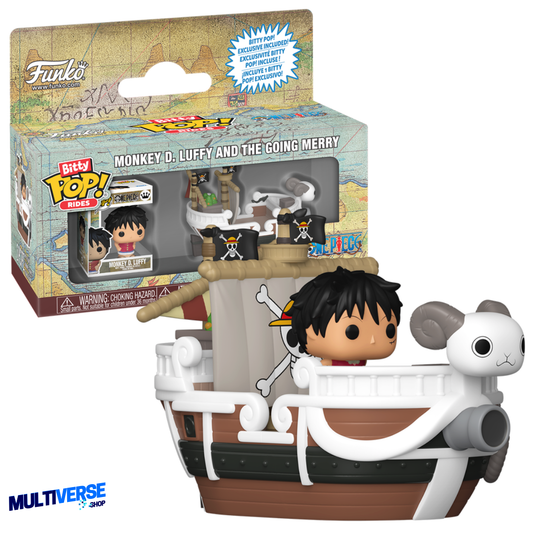 MONKEY D. LUFFY & GOING MERRY : ONE PIECE - BITTY POP! RIDES