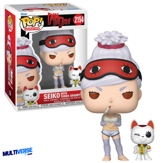 SEIKO WITH TURBO GRANNY : DAN DA DAN - FUNKO POP! & BUDDY