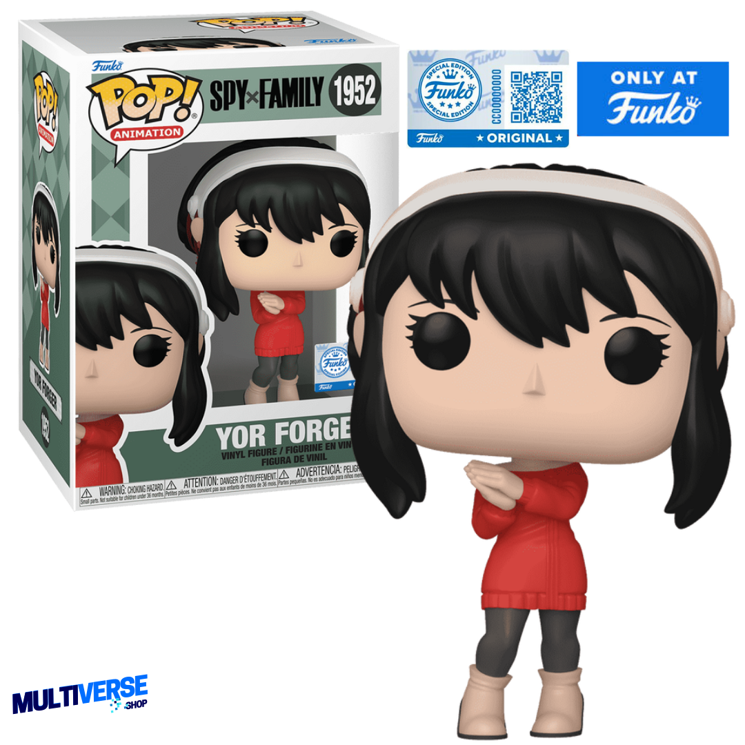 YOR FORGER RED SWEATER DRESS EXCLUSIVE #1952 : SPY X FAMILY - FUNKO POP! ANIME