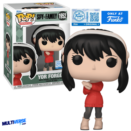 YOR FORGER RED SWEATER DRESS EXCLUSIVE #1952 : SPY X FAMILY - FUNKO POP! ANIME