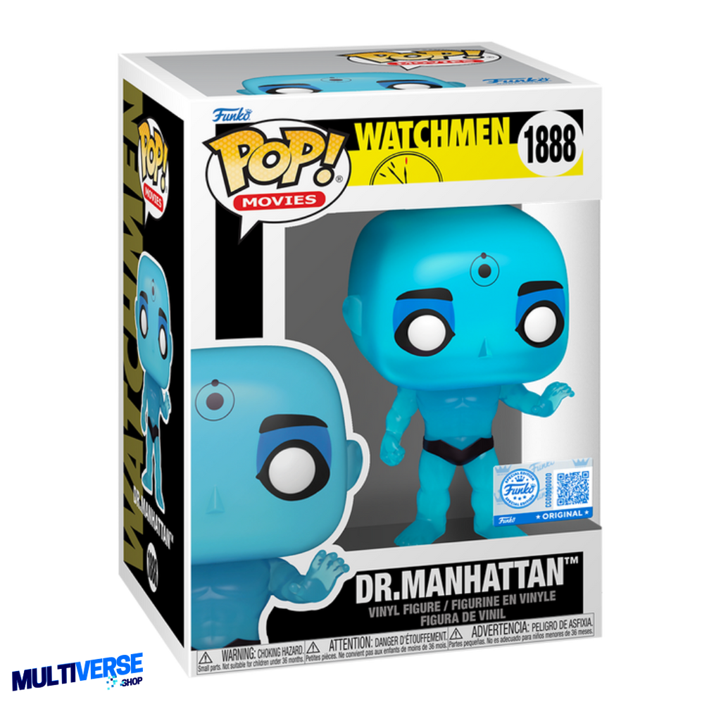 DR. MANHATTAN EXCLUSIVE FS #1888 : WATCHMEN - FUNKO POP! MOVIES