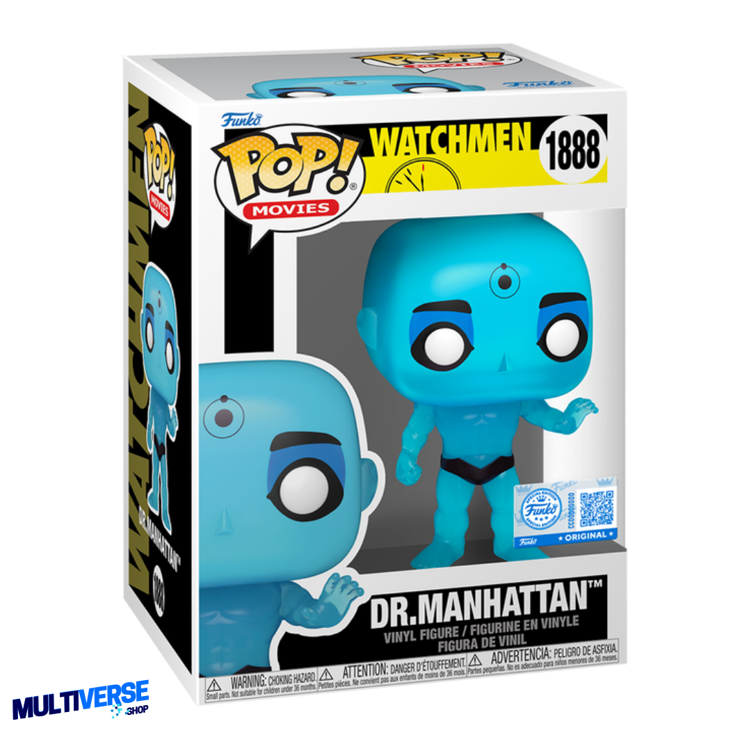 DR. MANHATTAN EXCLUSIVE FS #1888 : WATCHMEN - FUNKO POP! MOVIES
