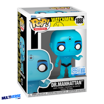 DR. MANHATTAN EXCLUSIVE FS #1888 : WATCHMEN - FUNKO POP! MOVIES