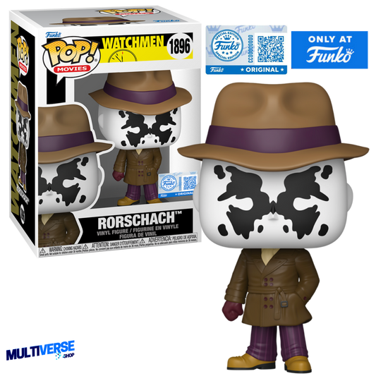 RORSCHACH EXCLUSIVE #1896 : WATCHMEN - FUNKO POP! MOVIES