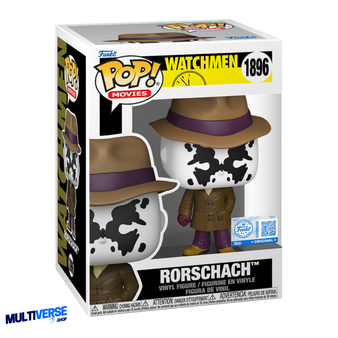 RORSCHACH EXCLUSIVE #1896 : WATCHMEN - FUNKO POP! MOVIES