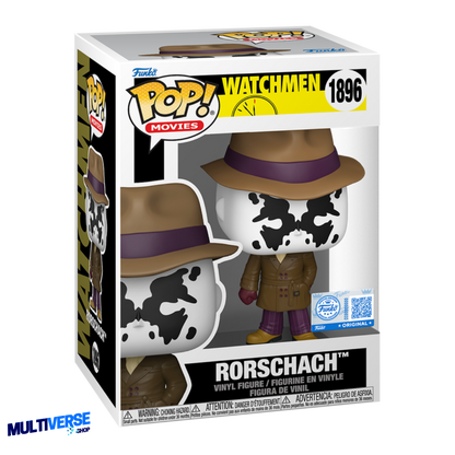 RORSCHACH EXCLUSIVE #1896 : WATCHMEN - FUNKO POP! MOVIES