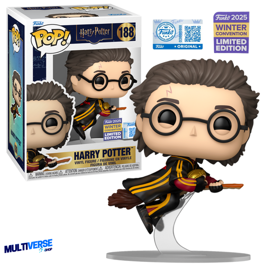 HARRY POTTER QUIDDITCH EXCLUSIVE WINTER CONVENTION #188 - FUNKO POP! MOVIES