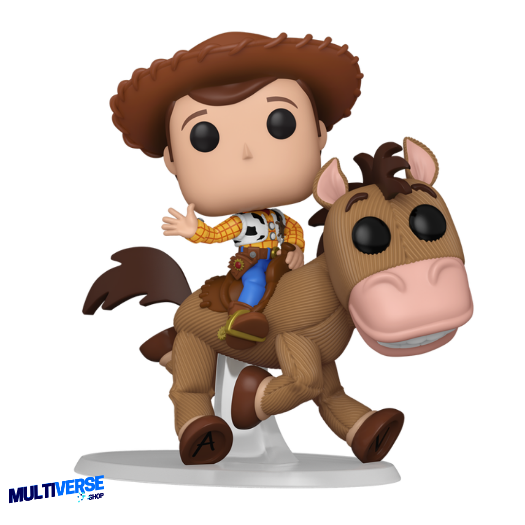WOODY ON BULLSEYE DELUXE EXCLUSIVE 30TH ANNIVERSARY #1597 : TOY STORY - FUNKO POP! RIDES