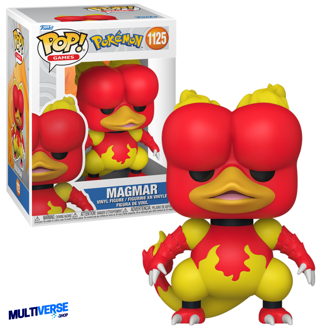 MAGMAR #1125 POKÉMON FUNKO POP! GAMES