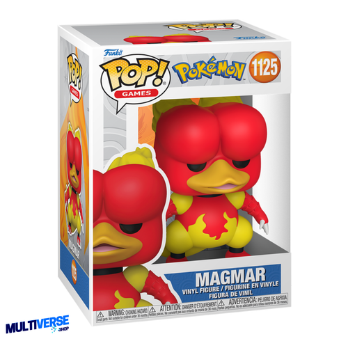 MAGMAR #1125 POKÉMON FUNKO POP! GAMES