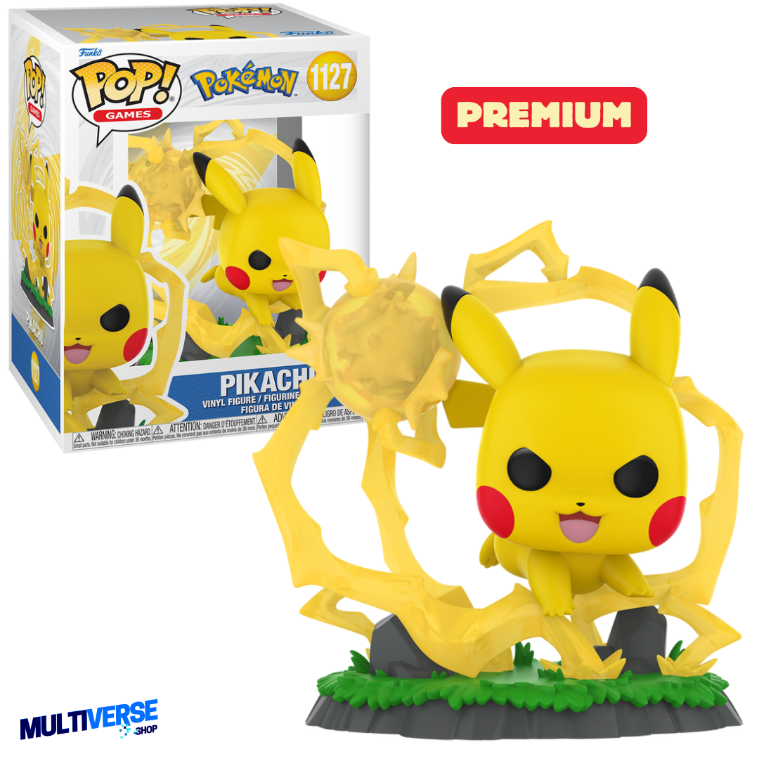 PIKACHU BOLA VOLTIO PREMIUM #1127 POKÉMON FUNKO POP