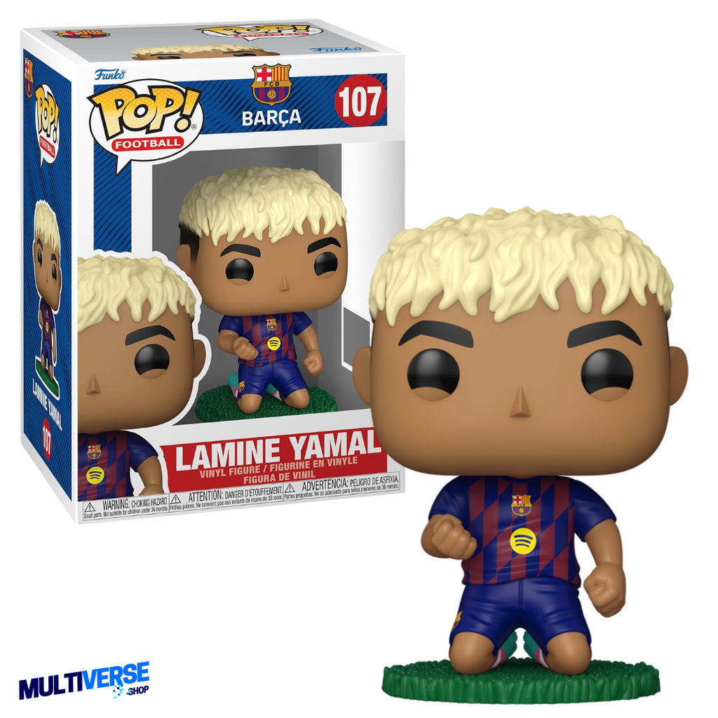 LAMINE YAMAL #107 : BARCELONA FUNKO POP FUTBOL