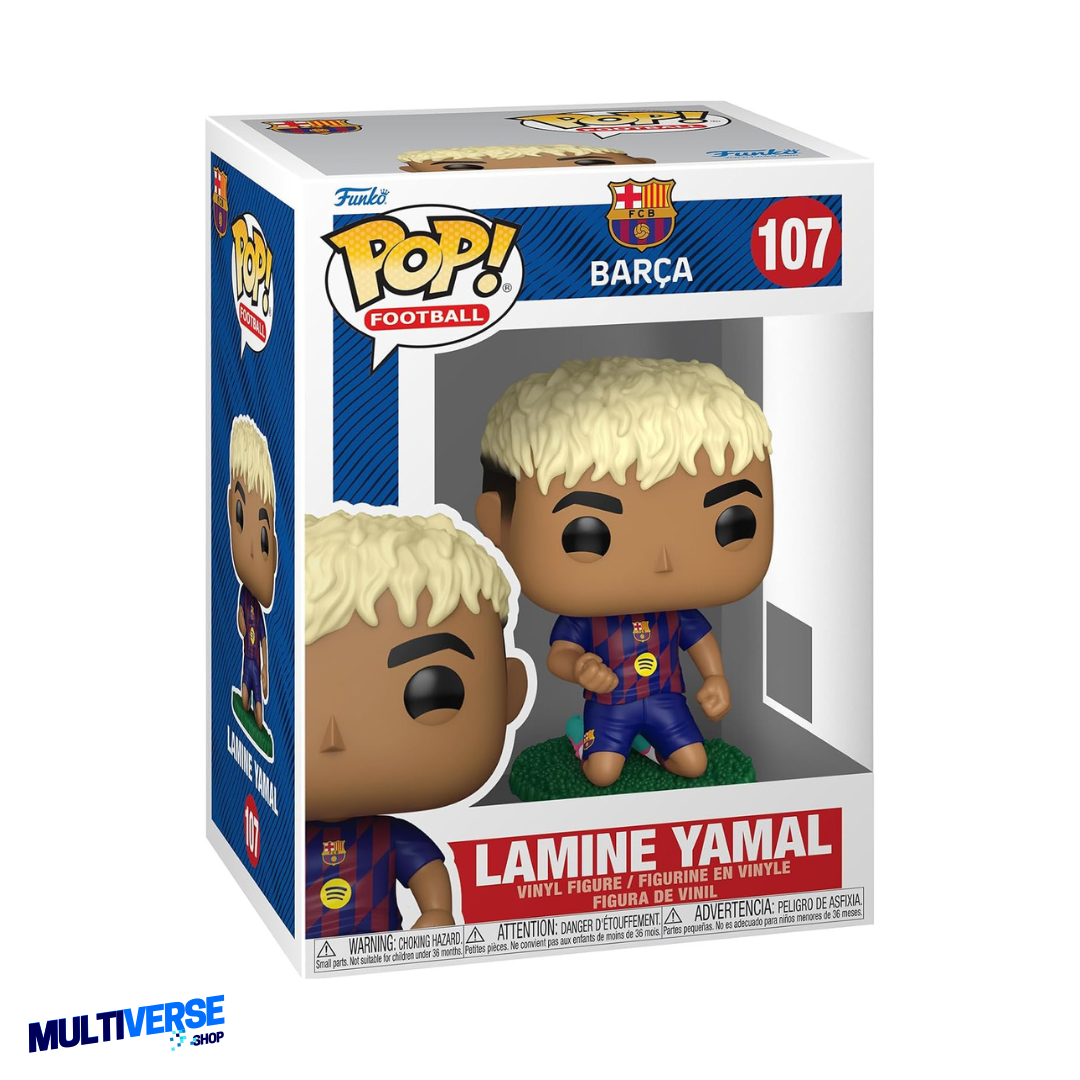 LAMINE YAMAL #107 : BARCELONA FUNKO POP FUTBOL