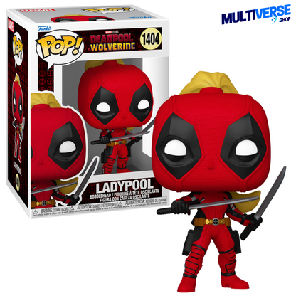 LADY DEADPOOL #1404 : DEADPOOL AND WOLVERINE - FUNKO POP! MARVEL