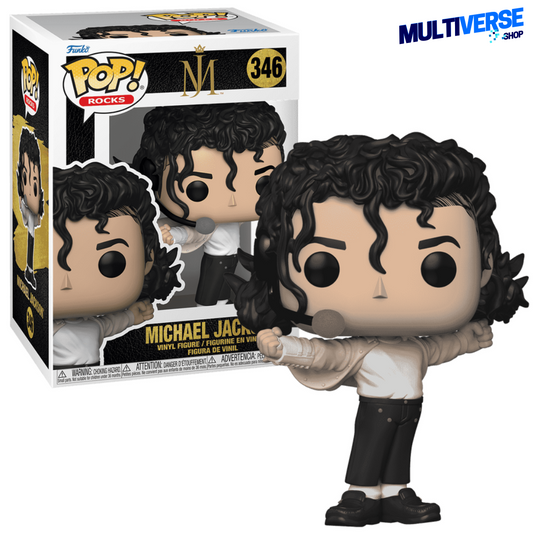 MICHAEL JACKSON SUPERBOWL #346 : FUNKO POP! ROCKS