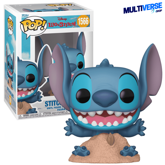 STITCH IN SAND #1566 : LILO & STITCH - FUNKO POP! DISNEY