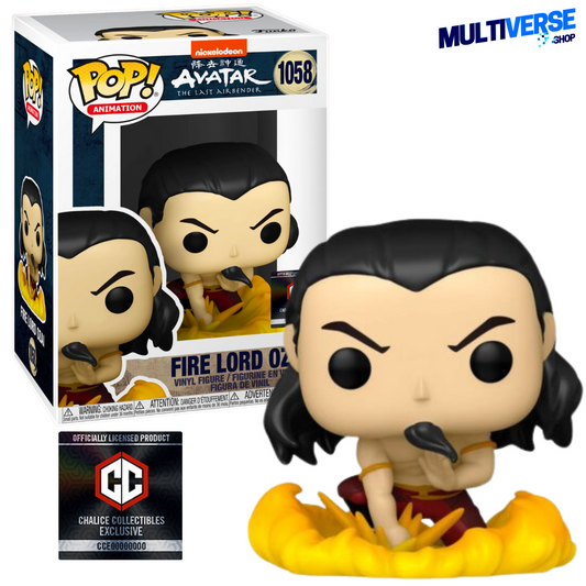 FIRE LORD OZAI EXCLUSIVO CHALICE COLLECTIBLES #1058 : AVATAR THE LAST AIRBENDER