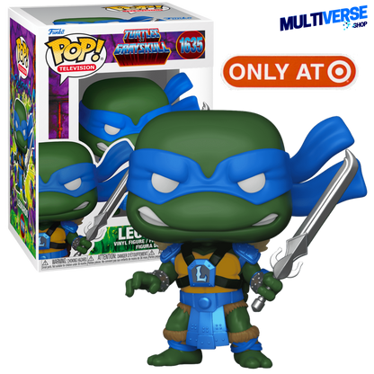 LEONARDO (NINJA TURTLES) #1635 : TURTLES OF GRAYSKULL - FUNKO POP! TELEVISION