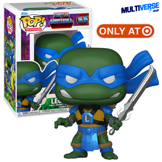 LEONARDO (NINJA TURTLES) #1635 : TURTLES OF GRAYSKULL - FUNKO POP! TELEVISION