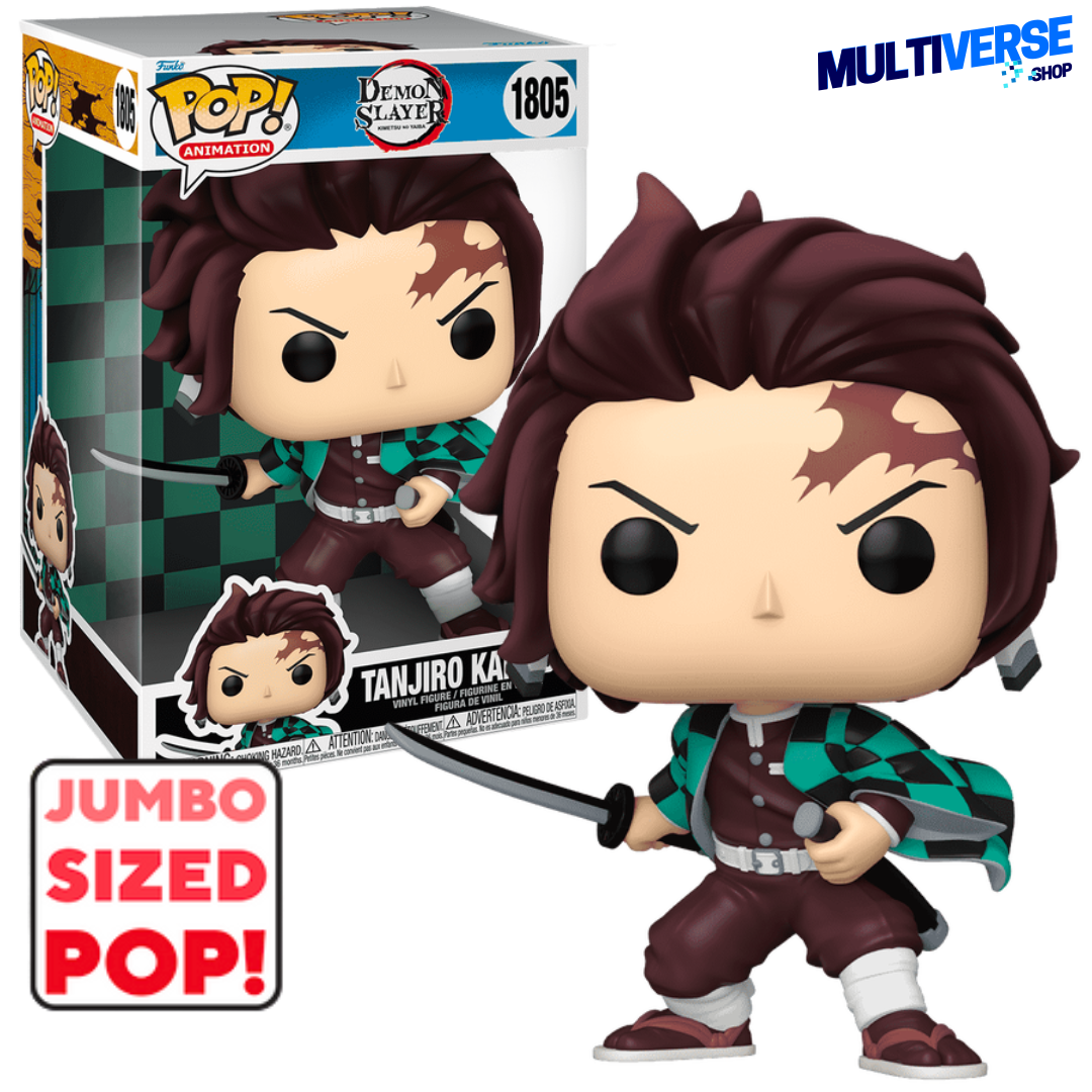 TANJIRO 10 PULGADAS : DEMON SLAYER - FUNKO POP! JUMBO