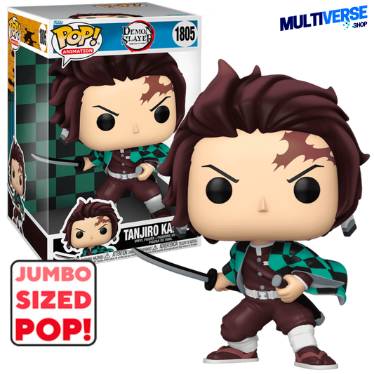TANJIRO 10 PULGADAS : DEMON SLAYER - FUNKO POP! JUMBO