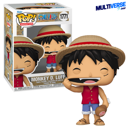 MONKEY D. LUFFY CON CARNE #1771 : ONE PIECE - FUNKO POP! ANIMATION