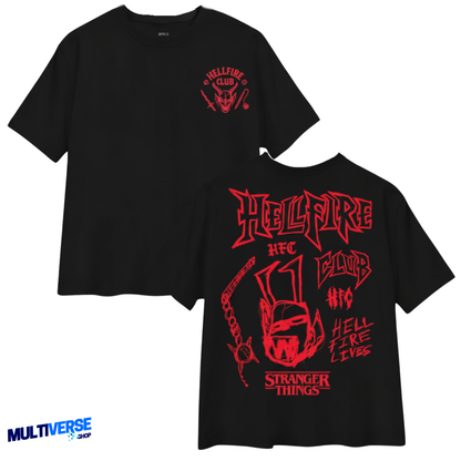 HELLFIRE PLAYERA : STRANGER THINGS