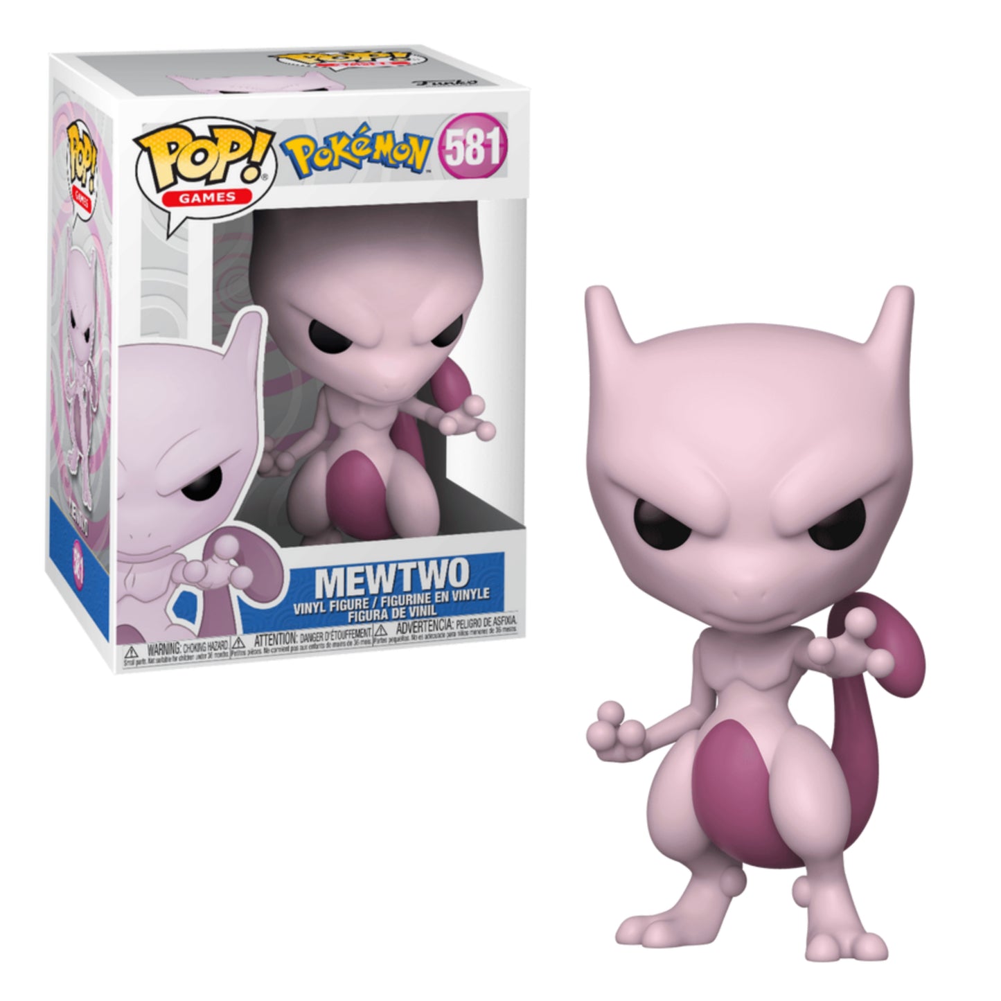 Mewtwo : Pokémon 581 - Funko Pop! Games