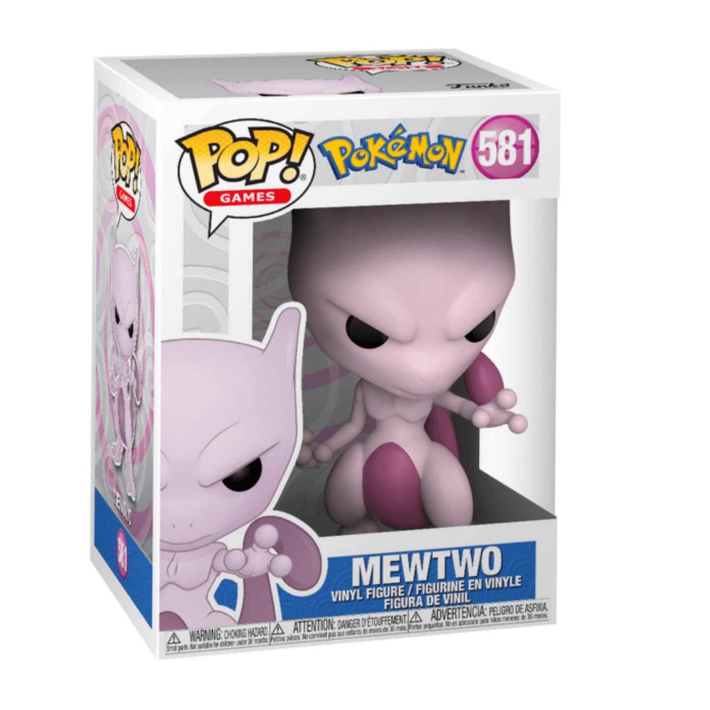 Mewtwo : Pokémon 581 - Funko Pop! Games