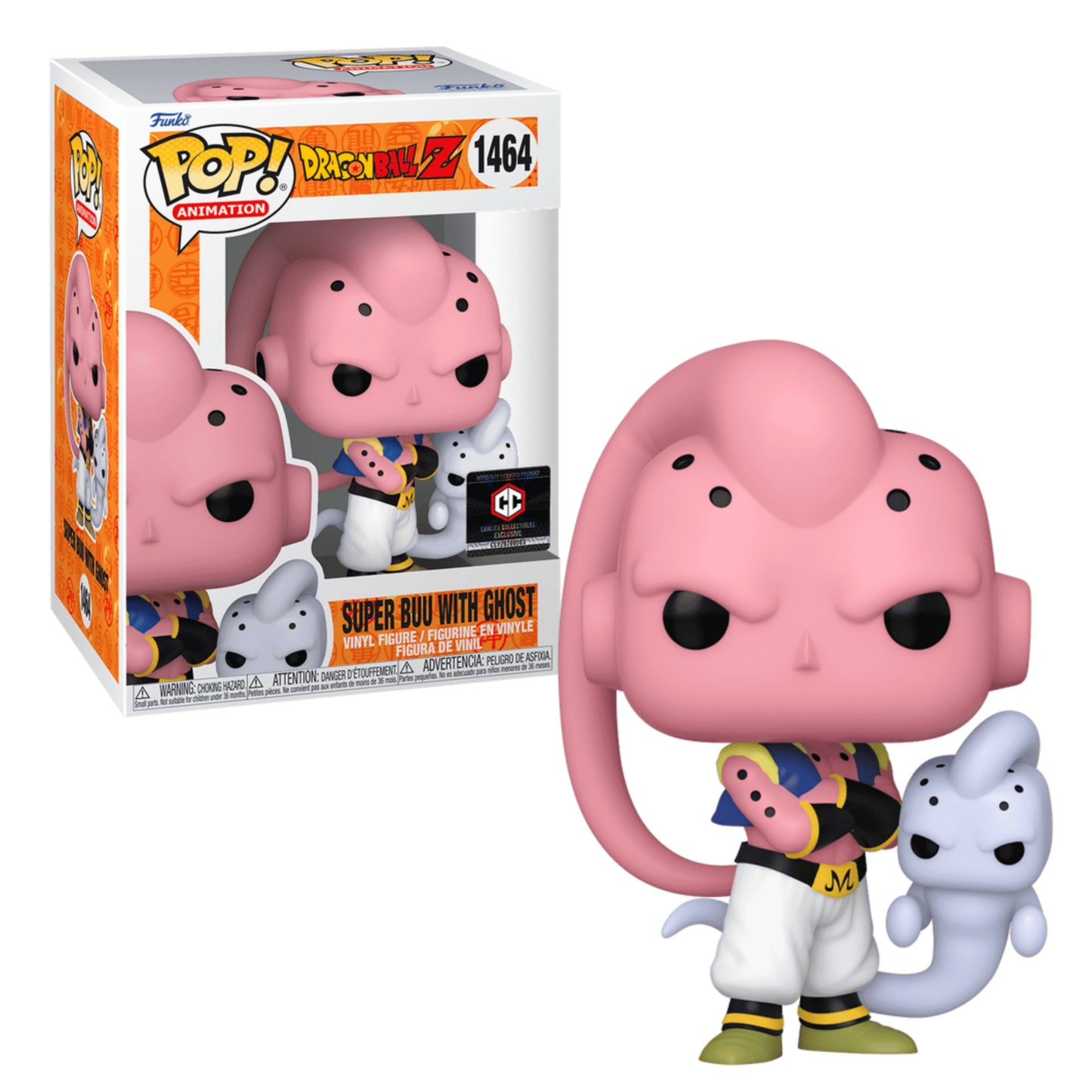 Super Buu with Ghost Chalice Exclusivo 1464: Dragon Ball Z- Funko Pop! Animation