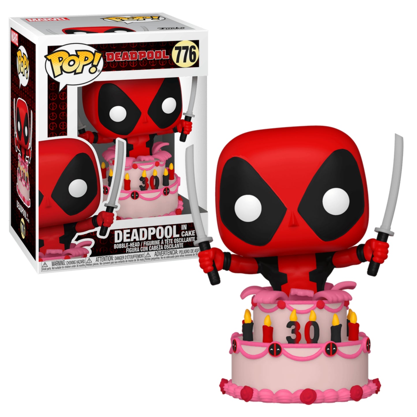 DEADPOOL EN PASTEL : DEADPOOL 30 ANIVERSARIO - FUNKO POP! MARVEL