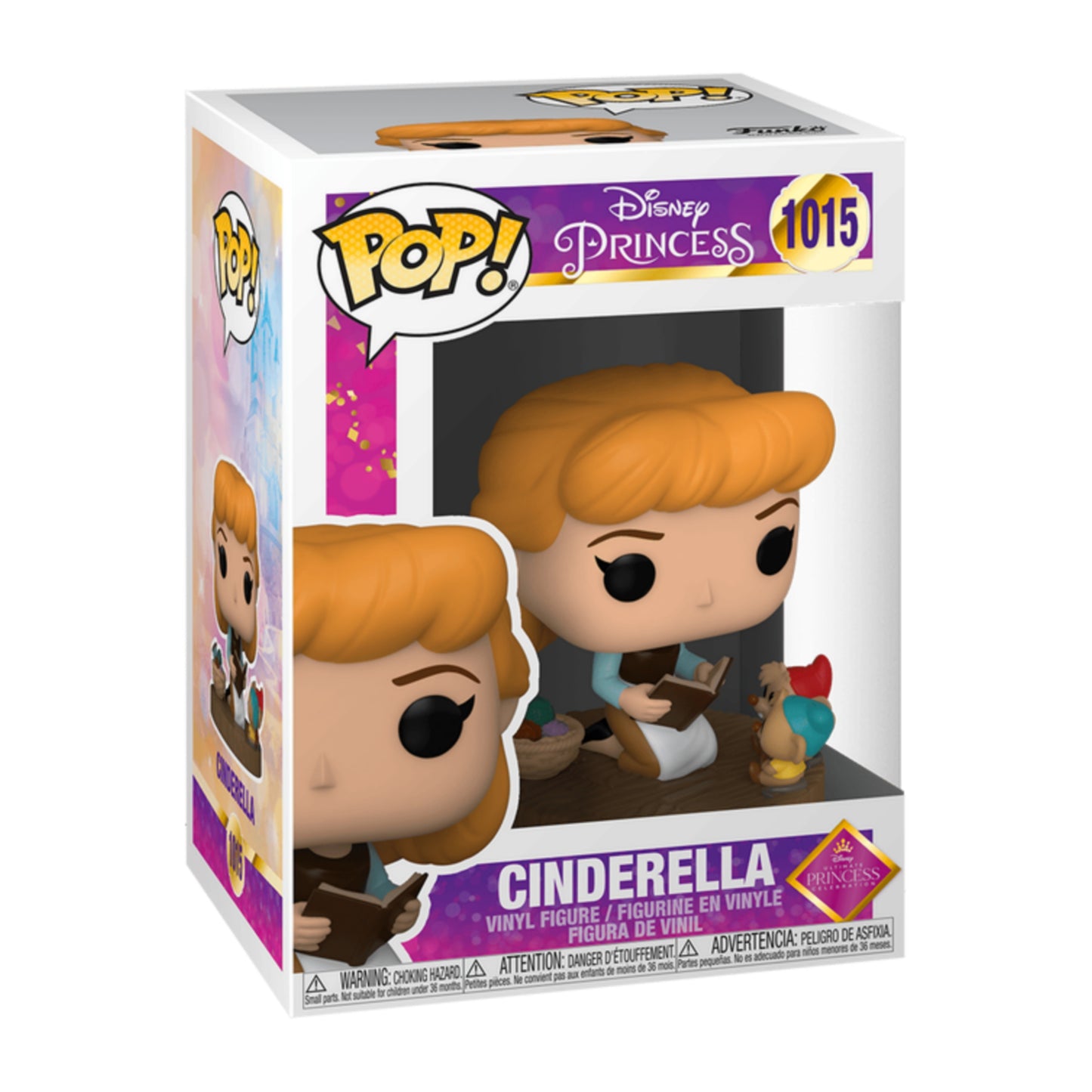 CENICIENTA #1015 : DISNEY PRINCESS ULTIMATE COLECTION - FUNKO POP!