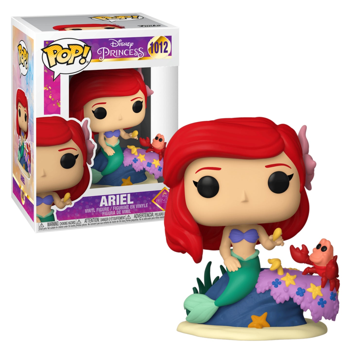 ARIEL #1012 DISNEY PRINCESS ULTIMATE COLECTION - FUNKO POP!