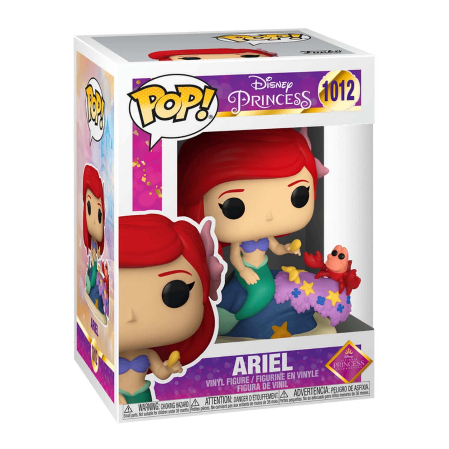 ARIEL #1012 DISNEY PRINCESS ULTIMATE COLECTION - FUNKO POP!