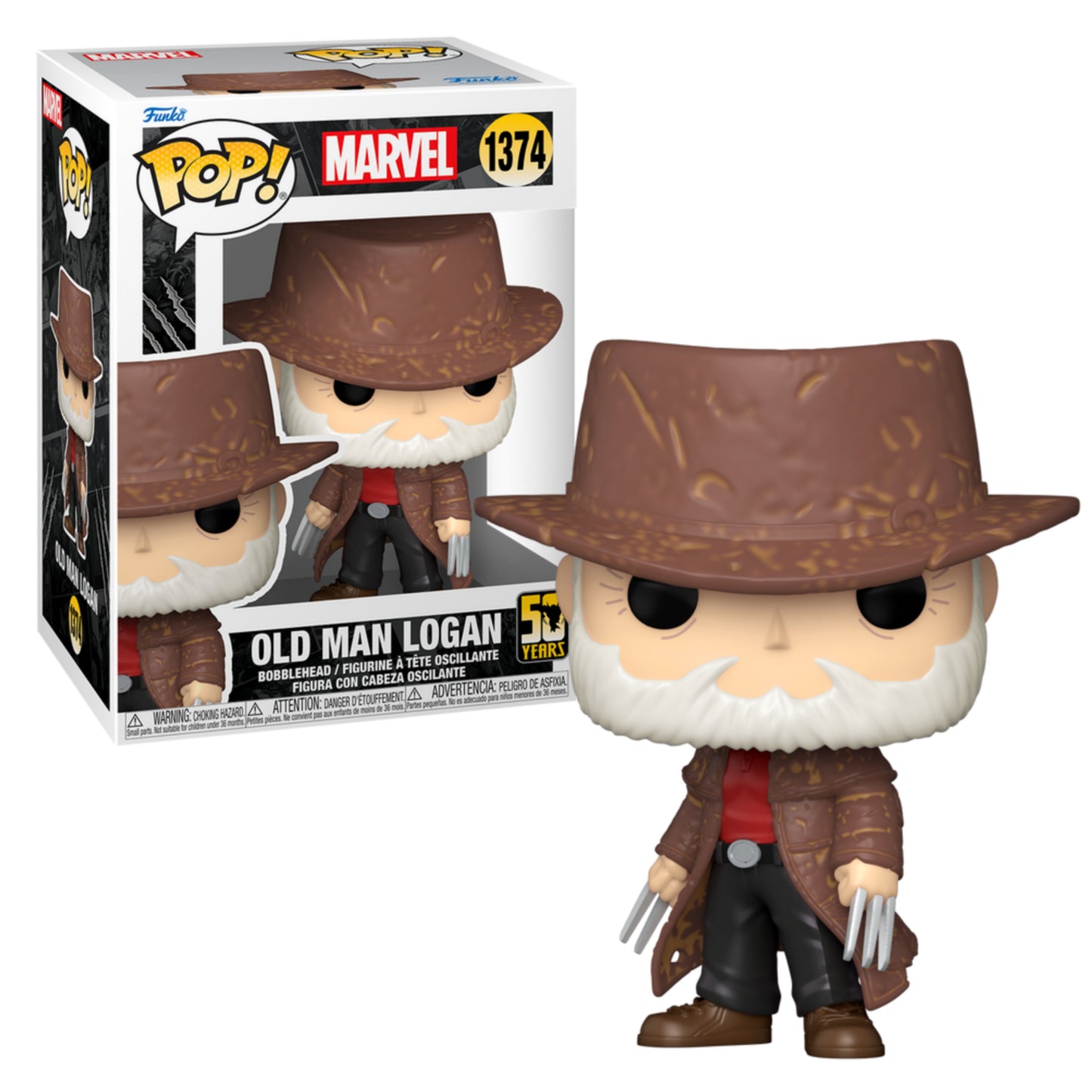 OLD MAN LOGAN #1374 : WOLVERINE 50 ANIVERSARIO - MARVEL FUNKO POP!