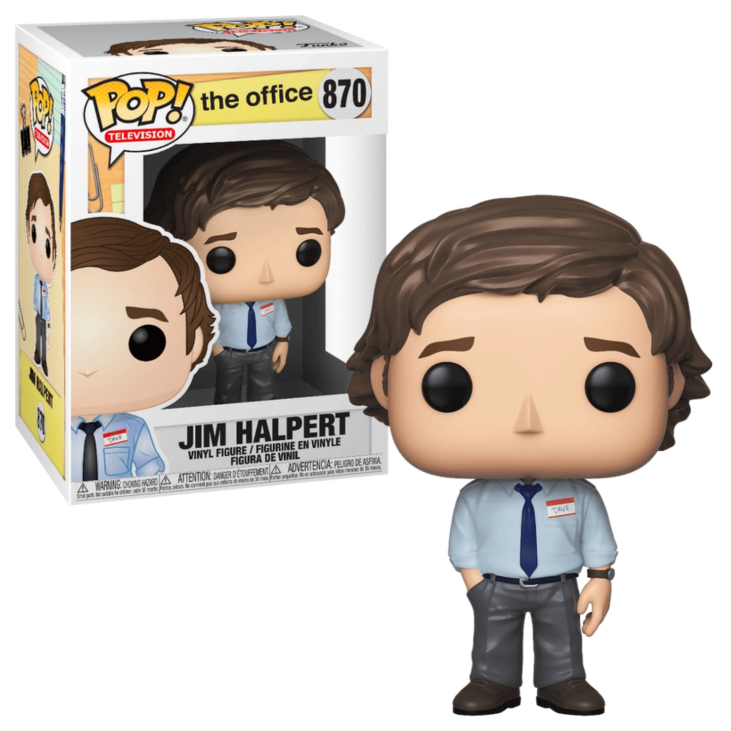 JIM HALPERT : THE OFFICE - FUNKO POP! TELEVISION