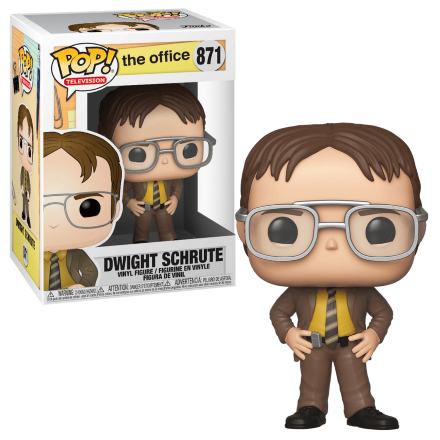 DWIGHT SCHRUTE : THE OFFICE - FUNKO POP! TELEVISION