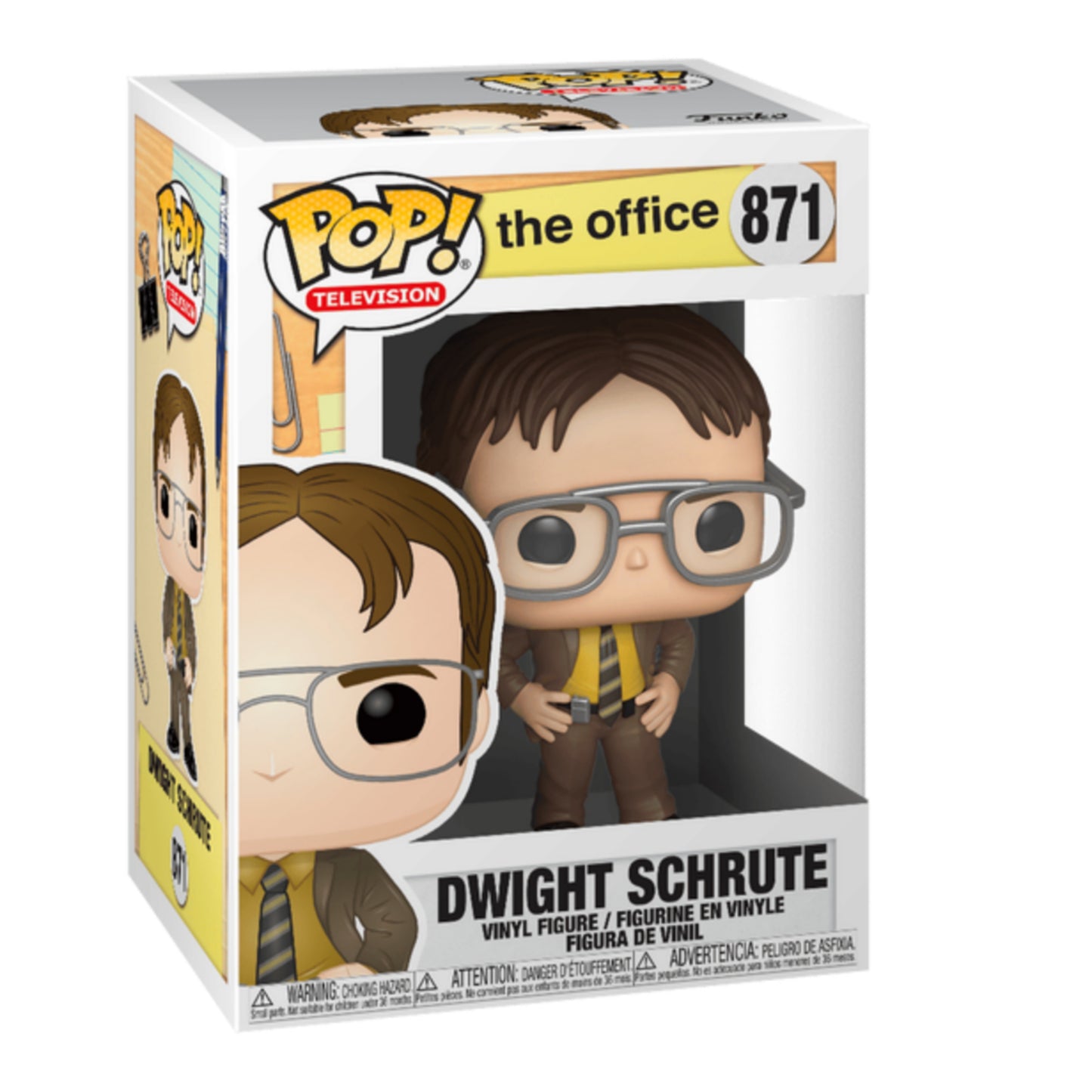 DWIGHT SCHRUTE : THE OFFICE - FUNKO POP! TELEVISION