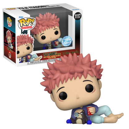 Yuji Itadori with Tsukamoto Doll Special Edition : Jujutsu Kaisen- Funko Pop! Animation